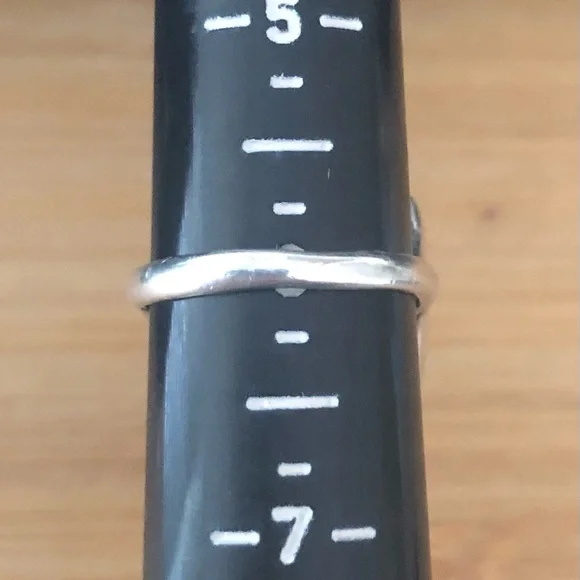 $365 Japanese Vintage Sword Fitting Estate Ring  Size 6  No Marks - Picture 4 of 7